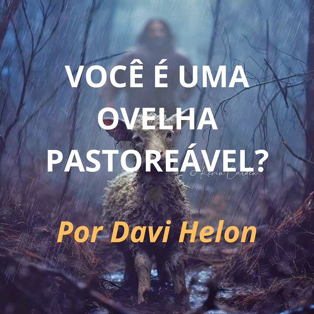 VOCÊ É UMA OVELHA PASTOREÁVEL?